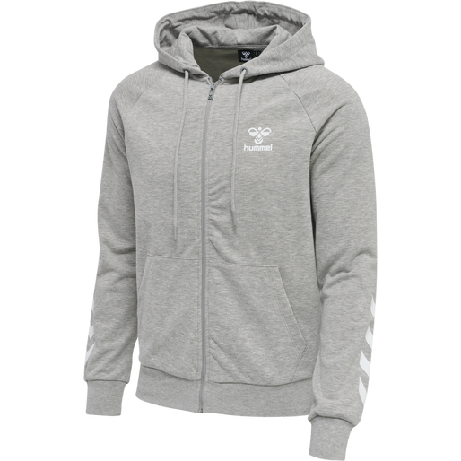 Hummel Isam 2 0 Zip Hoodie Grey Melange Hummelsport Se Hummel Isam 2 0 Zip Hoodie Grey Melange Hummelsport Se