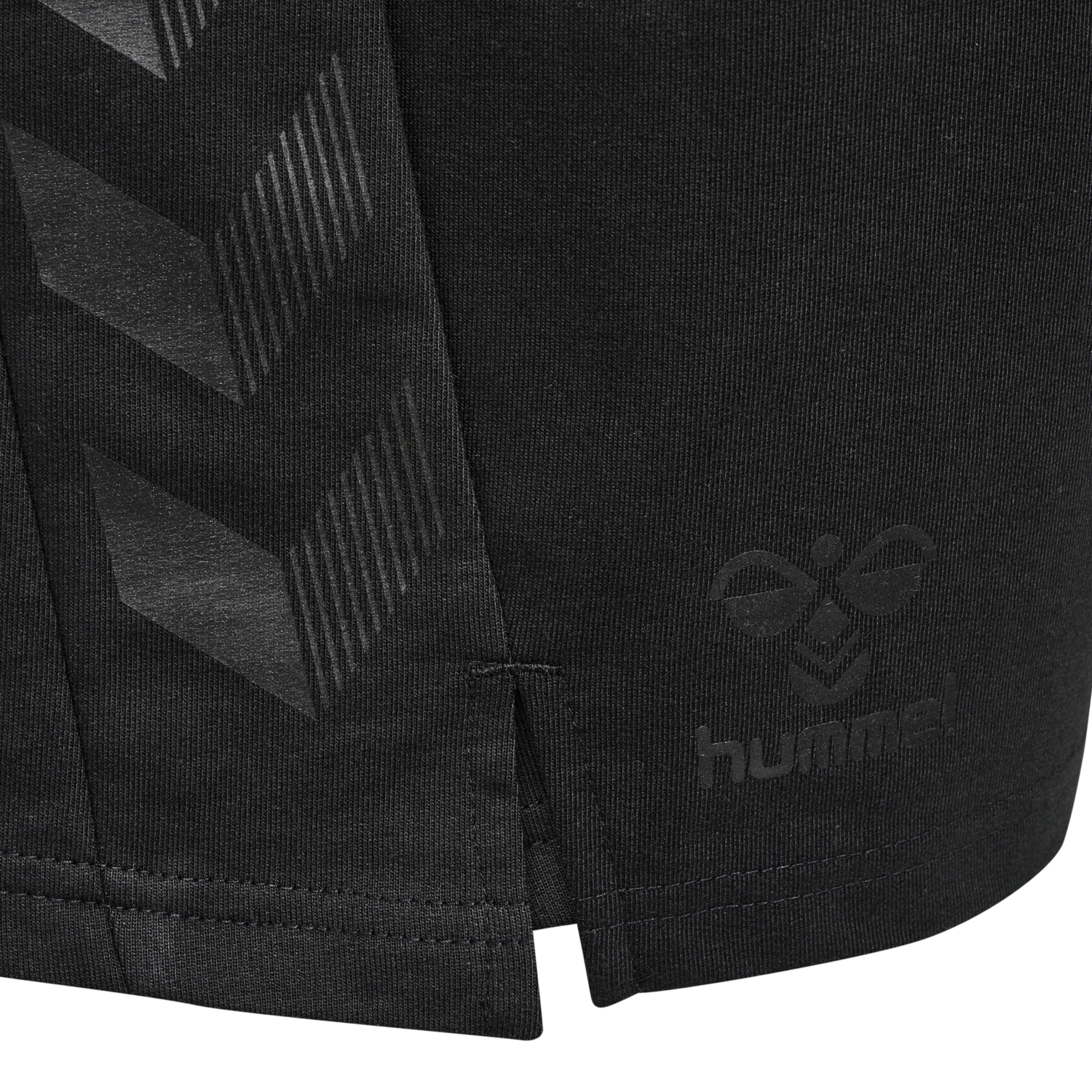 hmlOFFGRID COTTON SHORTS, JET BLACK/FORGED IRON, packshot