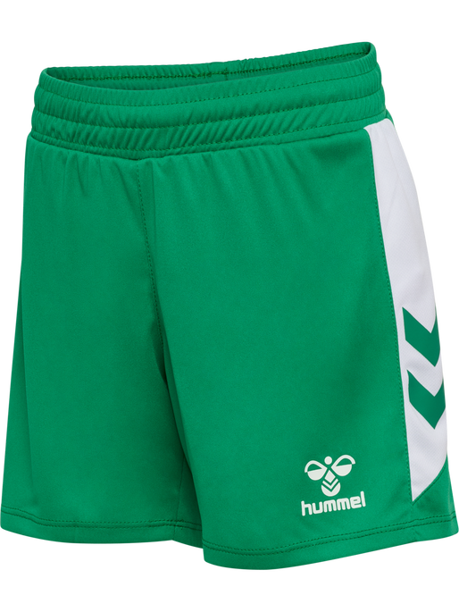 hmlMATCH SHORTS KIDS, JELLY BEAN/WHITE, packshot