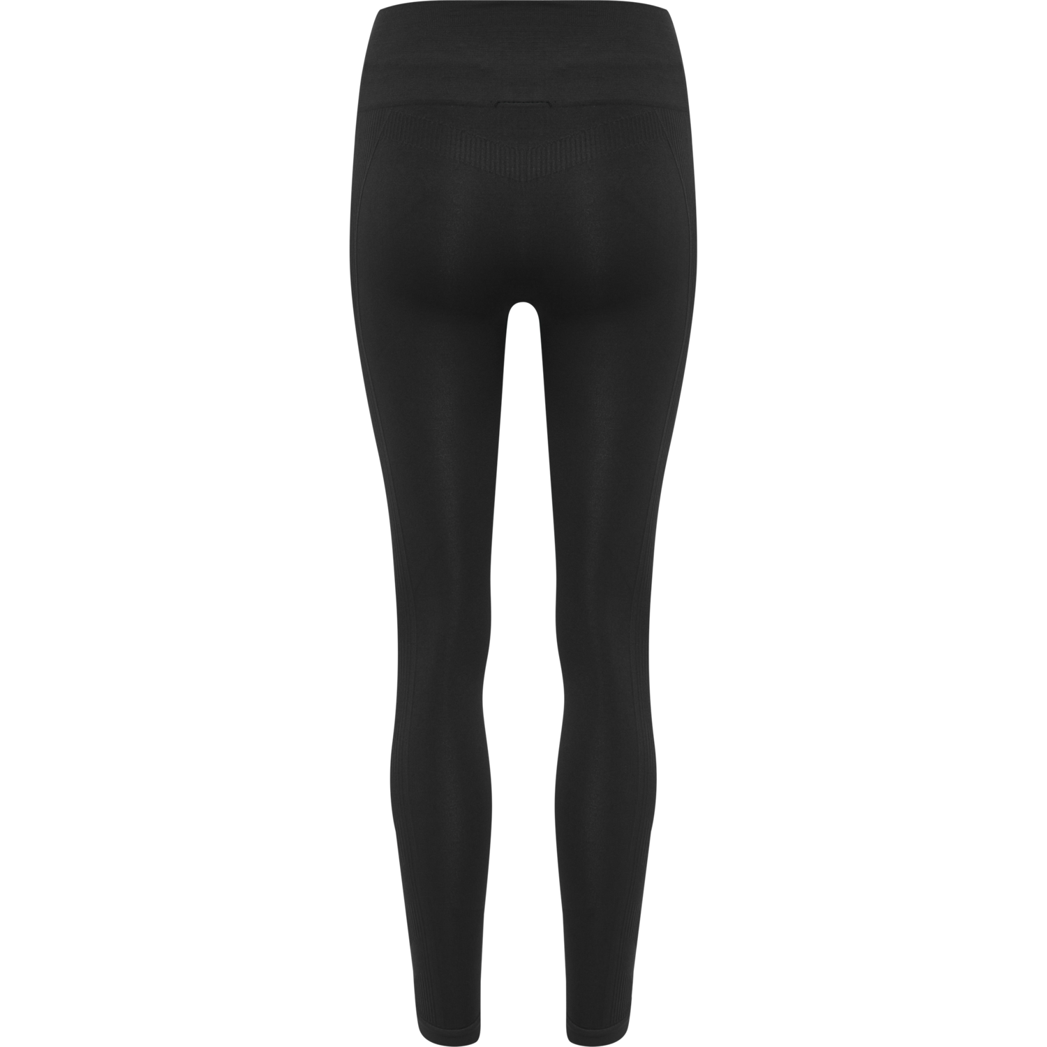 hmlTIF SEAMLESS HIGH WAIST TIGHTS, BLACK, packshot