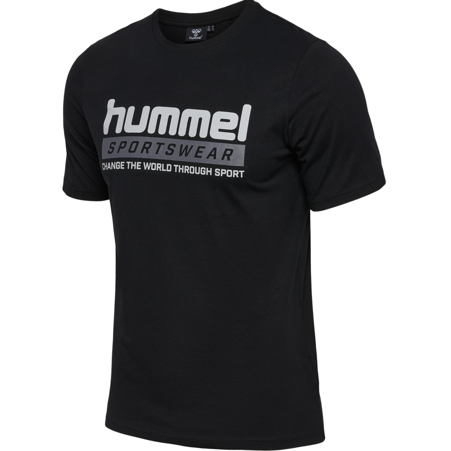 hmlLGC CARSON T-SHIRT, BLACK, packshot