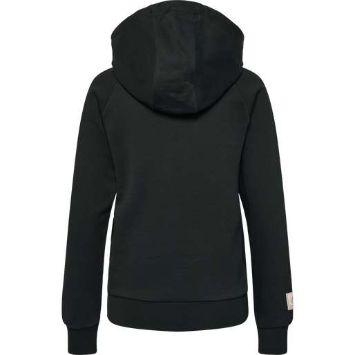 hmlGG12 SWEAT ZIP HOODIE WOMAN, BLACK, packshot