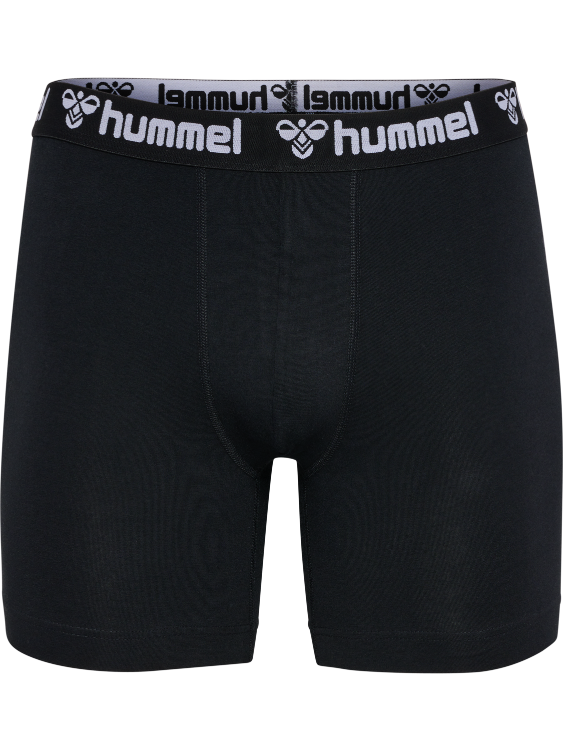 hmlBOXERS 2-PACK, BLACK, packshot