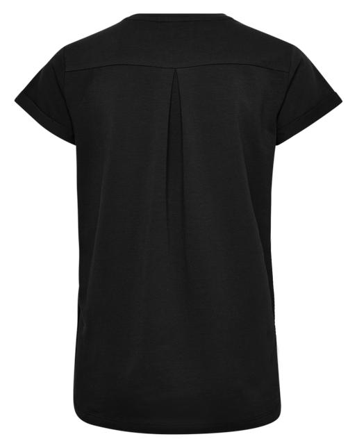 HMLISOBELLA T-SHIRT S/S, BLACK, packshot