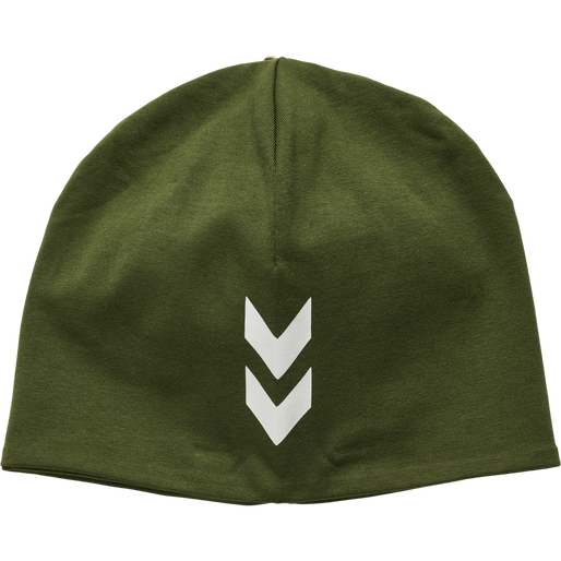 hmlPERRY BEANIE, OLIVE NIGHT, packshot