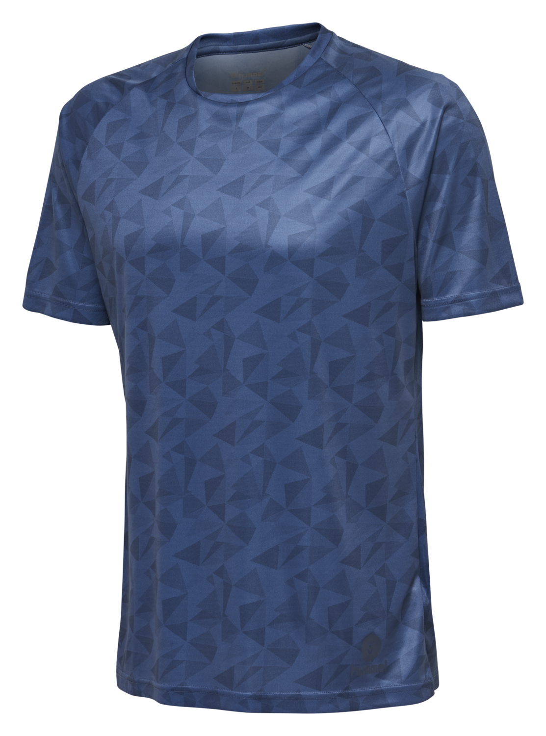 hmlACTIVE KIDS POLY JERSEY SS, ENSIGN BLUE, packshot