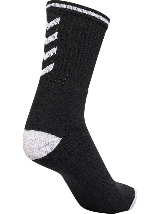 hml3-PACK SINGLE STRIPE CREW SOCK, BLACK, packshot