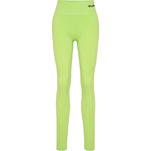 hmlTIF SEAMLESS HIGH WAIST TIGHTS, SHARP GREEN, packshot