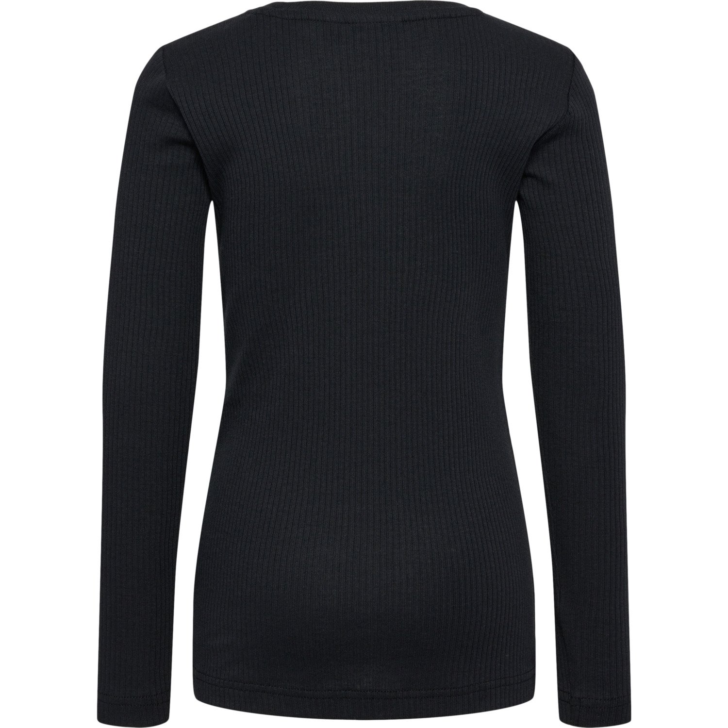 hmlREVE T-SHIRT  L/S, BLACK, packshot