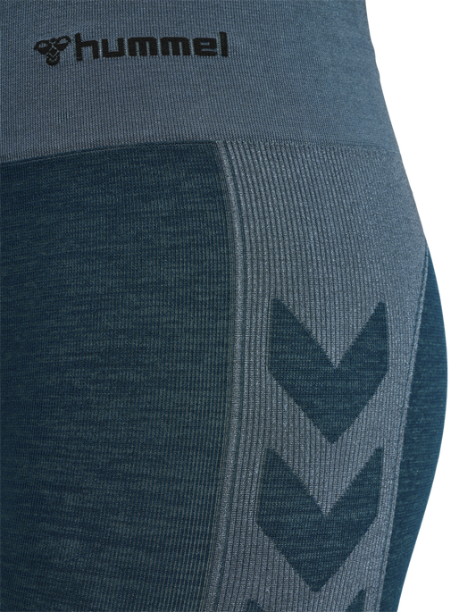 hmlCLEA SEAMLESS CYCLING SHORTS, DARK SEA hmlCLEA SEAMLESS CYCLING SHORTS, DARK SEA, packshot