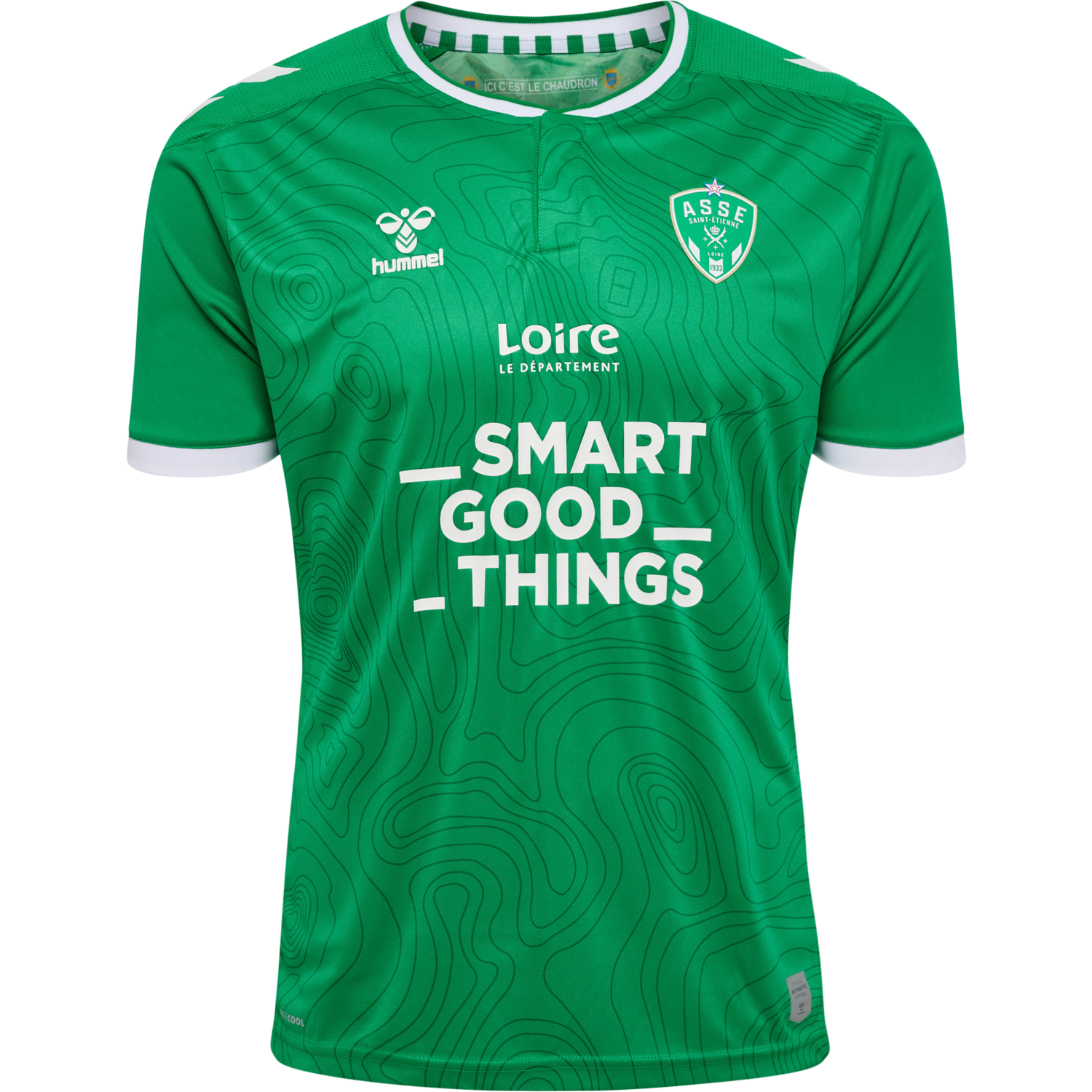 ASSE 22/23 HOME JERSEY S/S, 6235, packshot