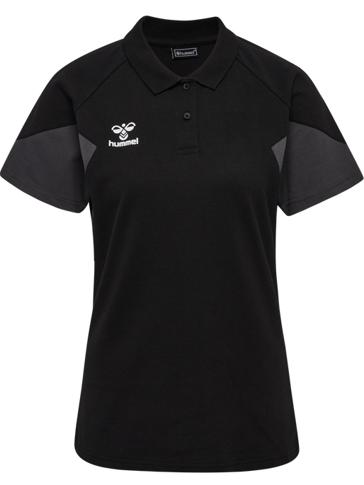 hmlTRAVEL POLO WOMAN, BLACK, packshot