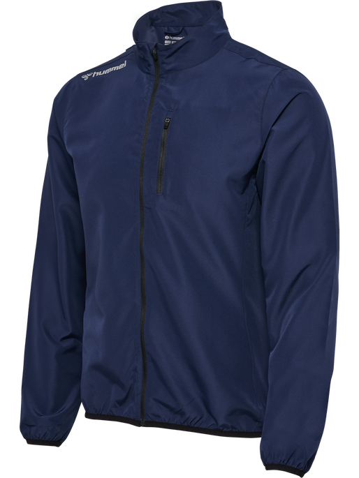 hmlRUN JACKET, BLACK IRIS, packshot