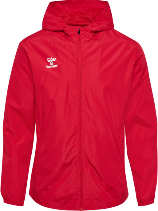 hmlESSENTIAL AW JACKET, TRUE RED, packshot