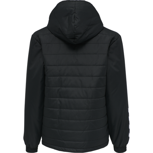 hmlPROMO SHORT BENCH JACKET KIDS, BLACK hmlPROMO SHORT BENCH JACKET KIDS, BLACK, packshot