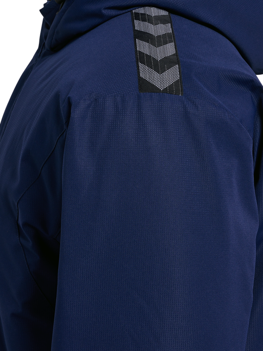 hmlAUTHENTIC BENCH JACKET, MARINE, packshot