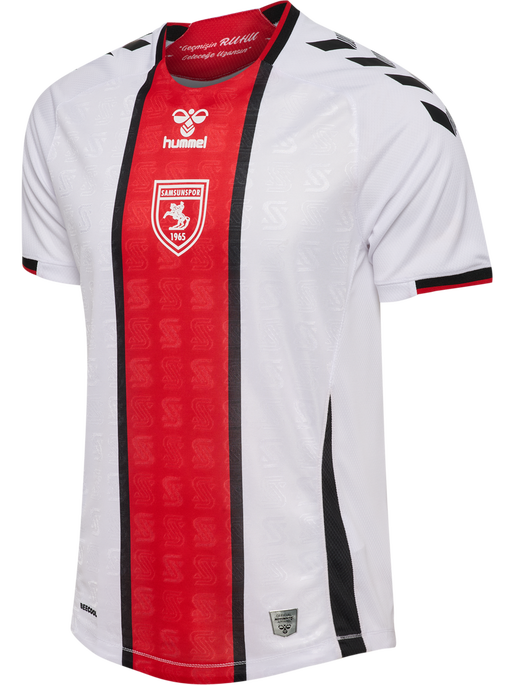 SAMSUN MILLENIUM JERSEY S/S 24/25, WHITE/TRUE RED SAMSUN MILLENIUM JERSEY S/S 24/25, WHITE/TRUE RED, packshot