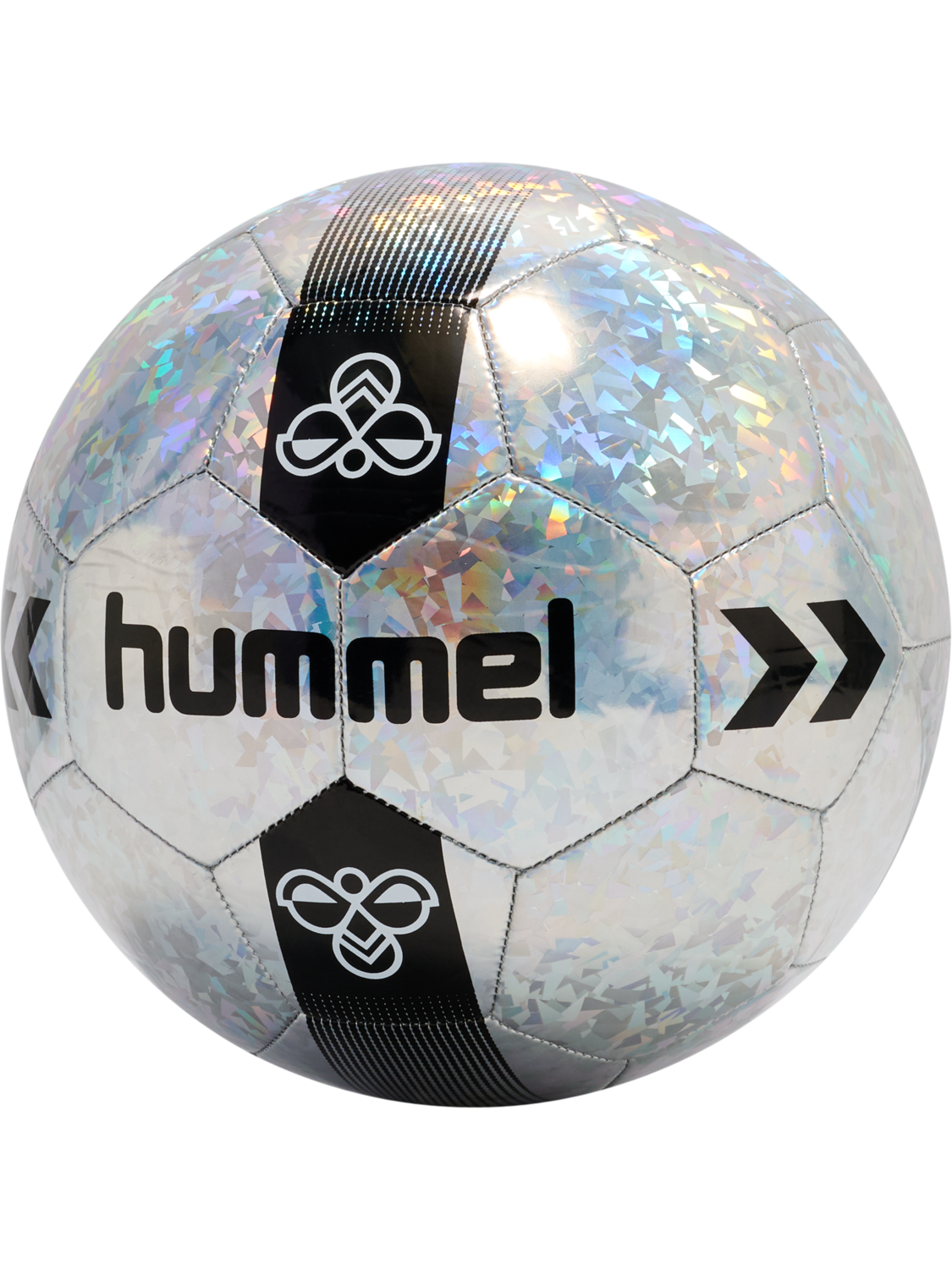 hmlSHIMMER FOOTBALL, BLACK/WHITE, packshot