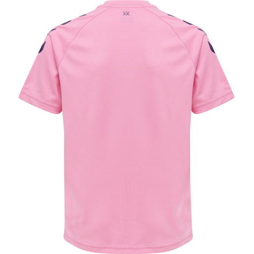 hmlCORE XK CORE POLY TEE S/S KIDS, COTTON CANDY hmlCORE XK CORE POLY TEE S/S KIDS, COTTON CANDY, packshot