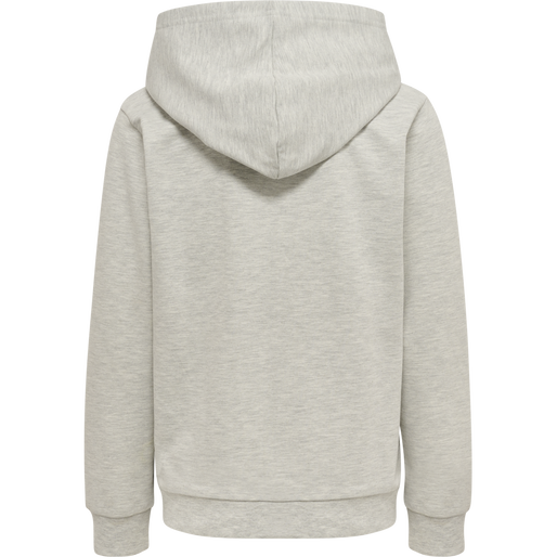 hmlFAST HOODIE, LIGHT GREY MELANGE, packshot
