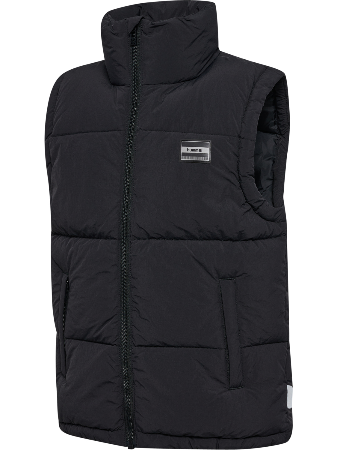 hmlCRISP TEX VEST, BLACK, packshot