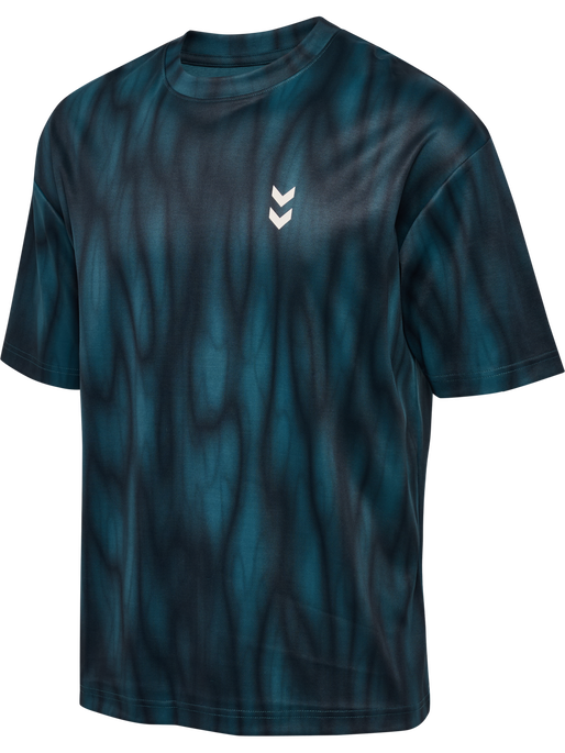 hmlHIIT AOP LOOSE T-SHIRT S/S, STARGAZER, packshot