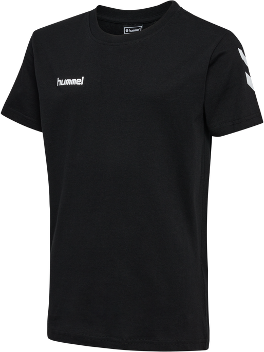 HMLGO KIDS COTTON T-SHIRT S/S, BLACK, packshot