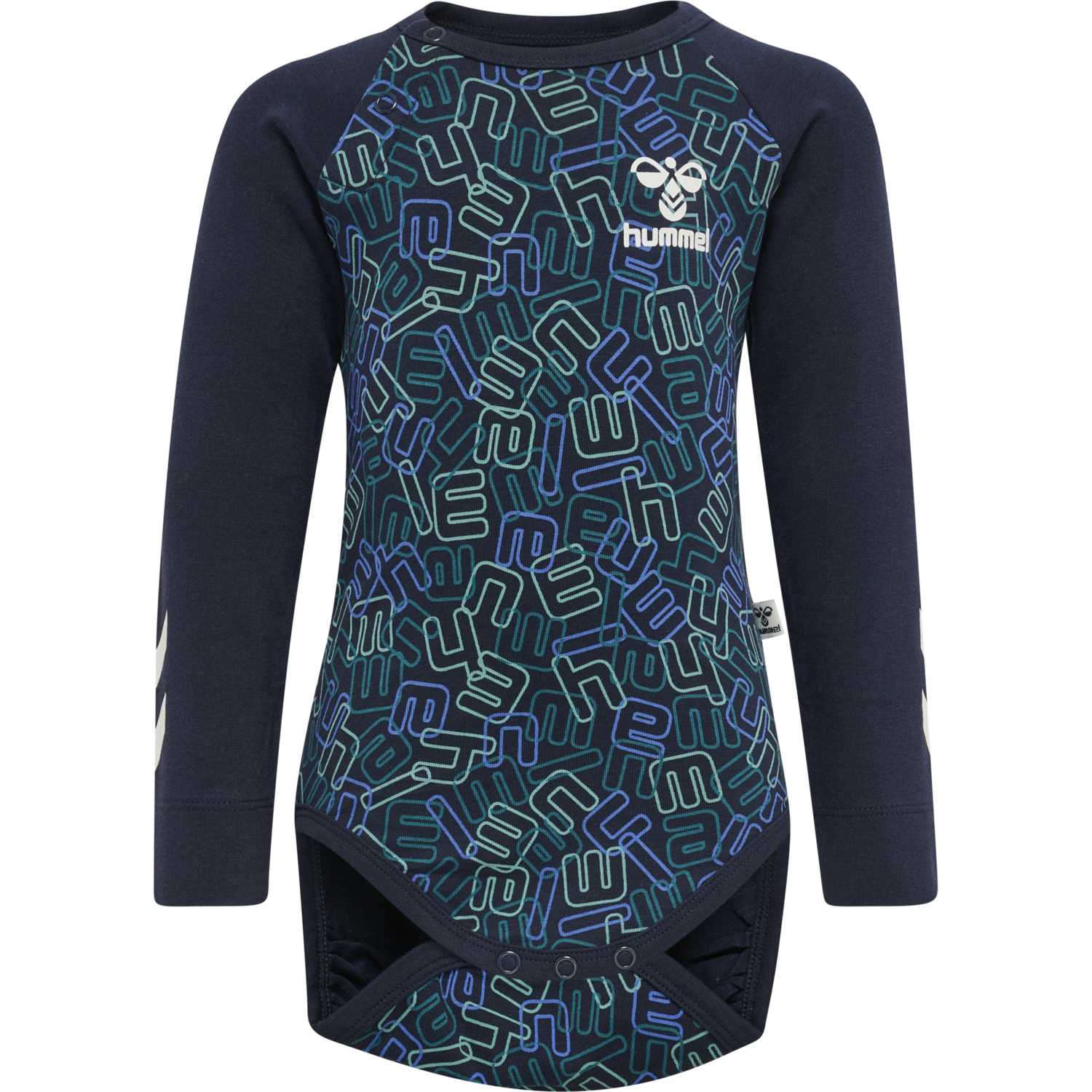 hmlOLLY BODY L/S, BLACK IRIS, packshot