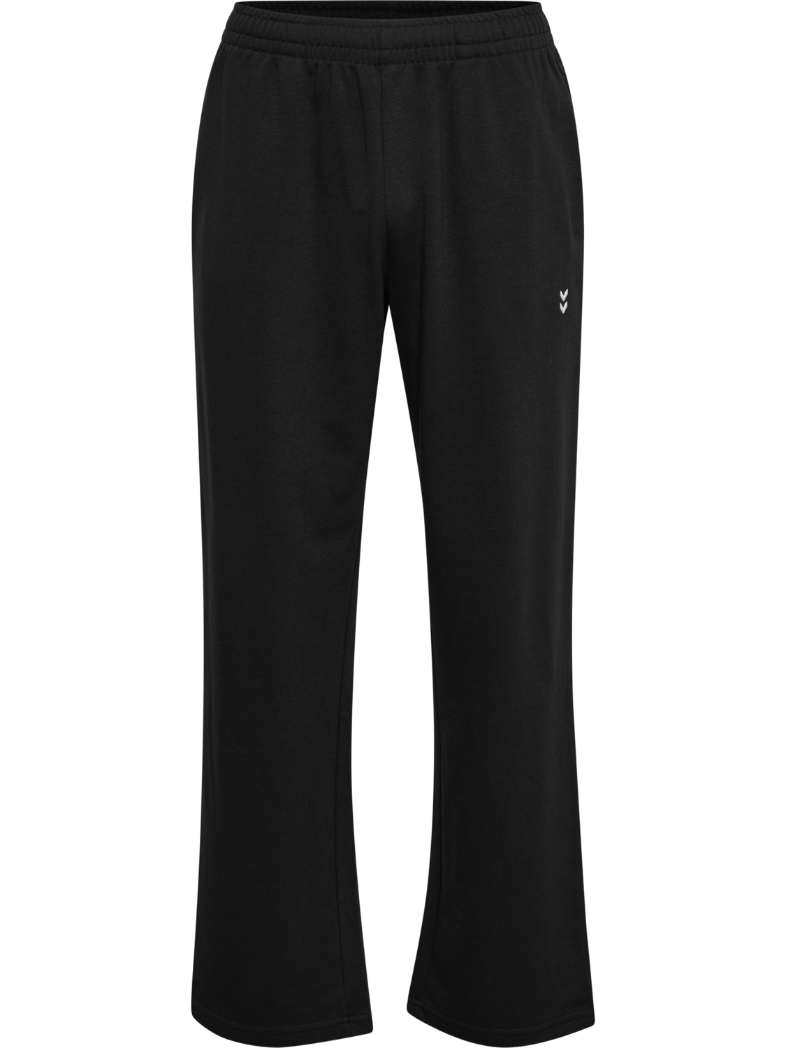 hmlPULSE WIDE SWEAT PANTS, BLACK, packshot
