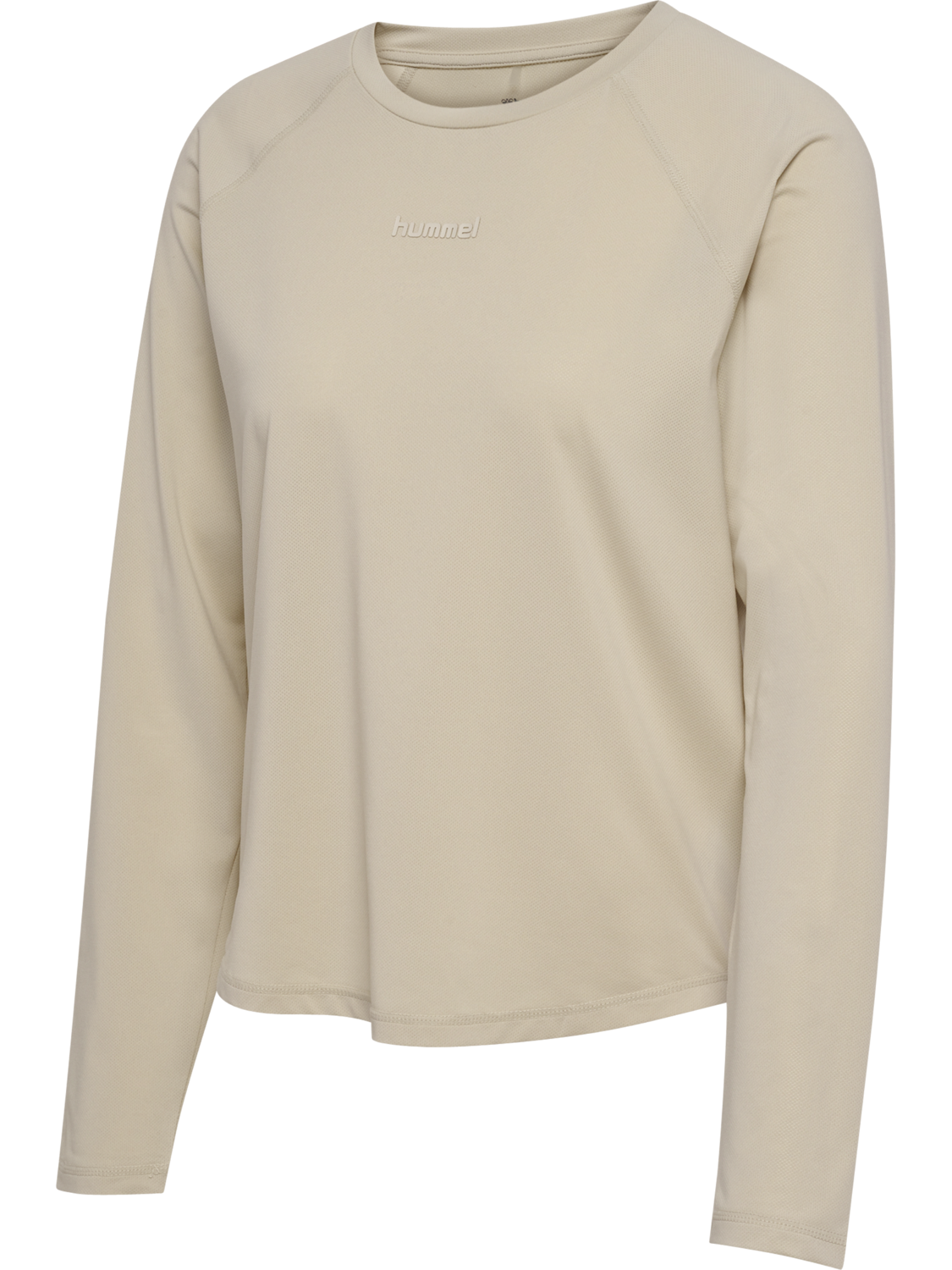 hmlVANJA TECH T-SHIRT L/S, OVERCAST, packshot