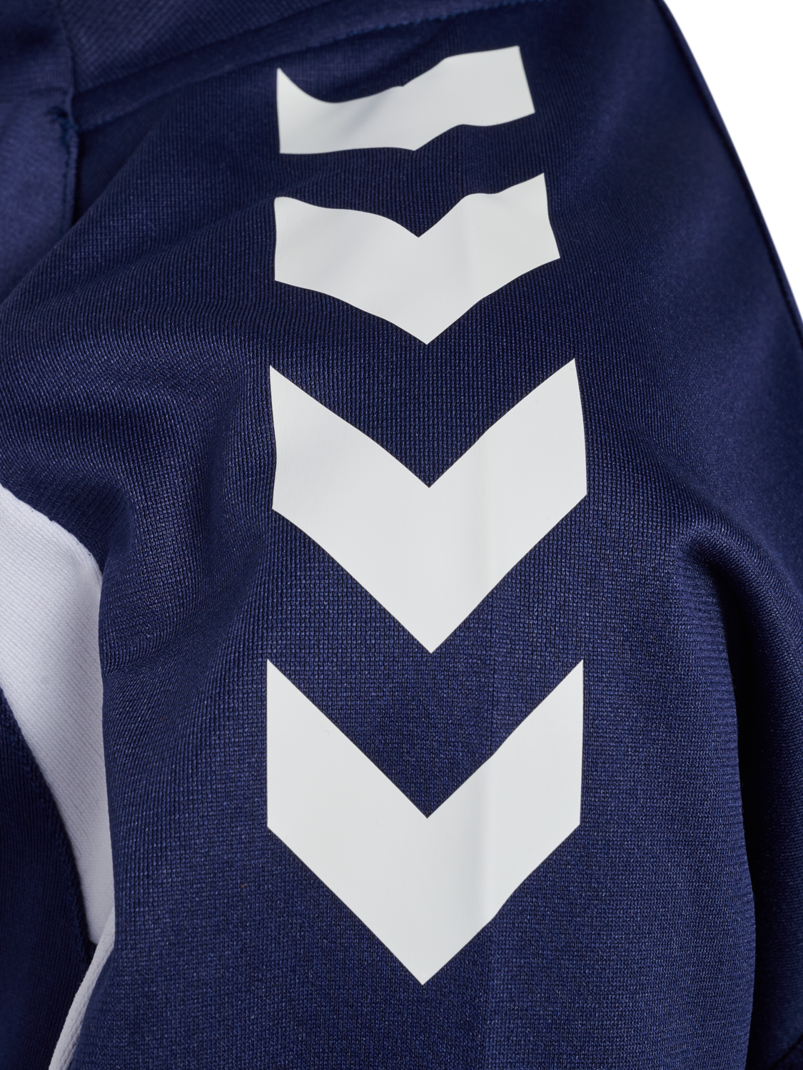 hmlCORE 2.0 TRACK ZIP JACKET KIDS, MARINE/WHITE, packshot