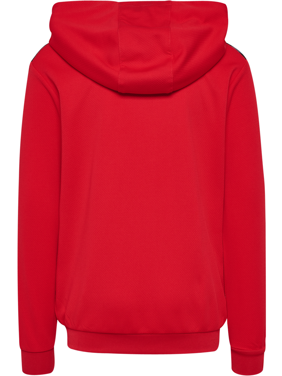 hmlAUTHENTIC PL ZIP HOODIE KIDS, TRUE RED, packshot