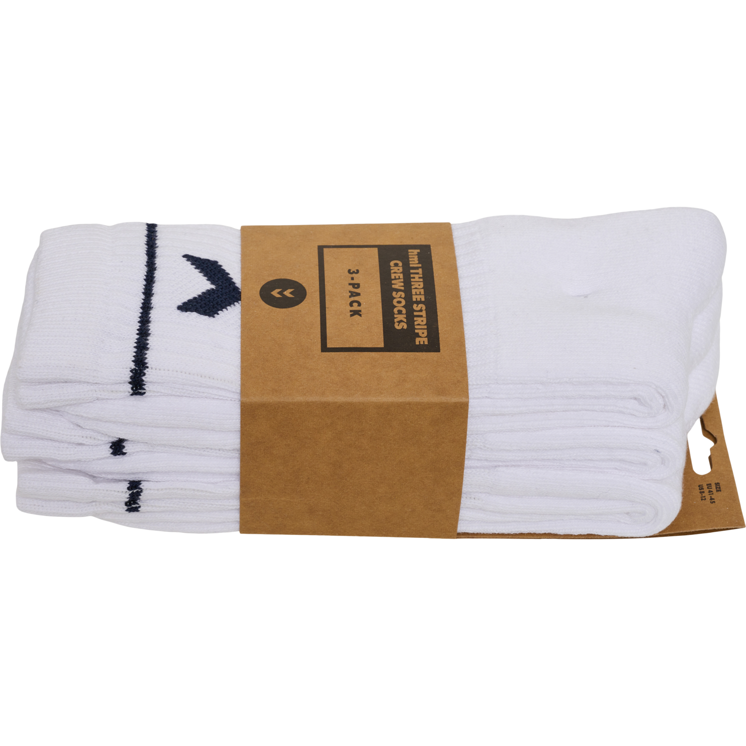 hmlSTRIPE CREW 3-PACK SOCKS, MARINE, packshot