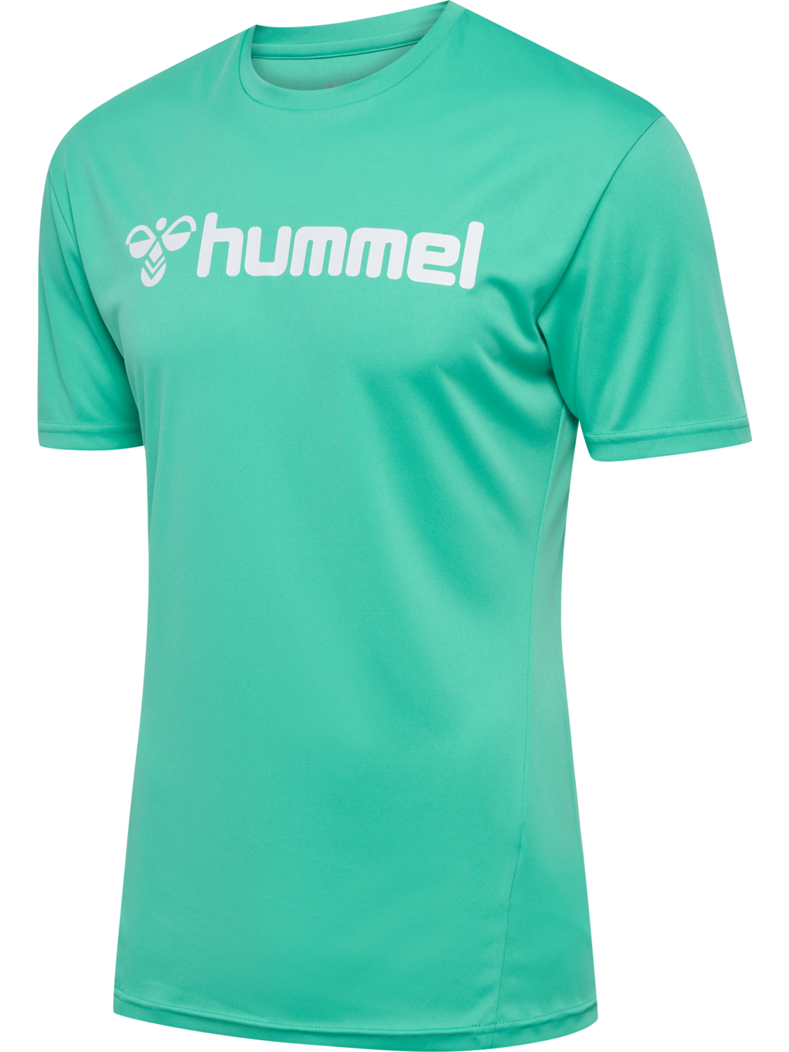 hmlLOGO JERSEY S/S, ATLANTIS, packshot