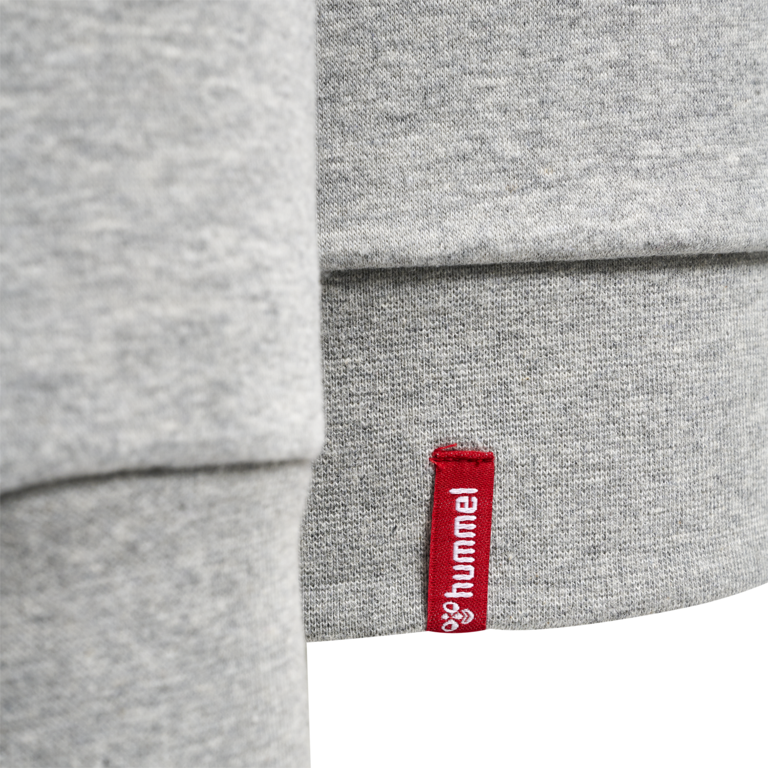 hmlRED HEAVY HOODIE WOMAN, GREY MELANGE, packshot