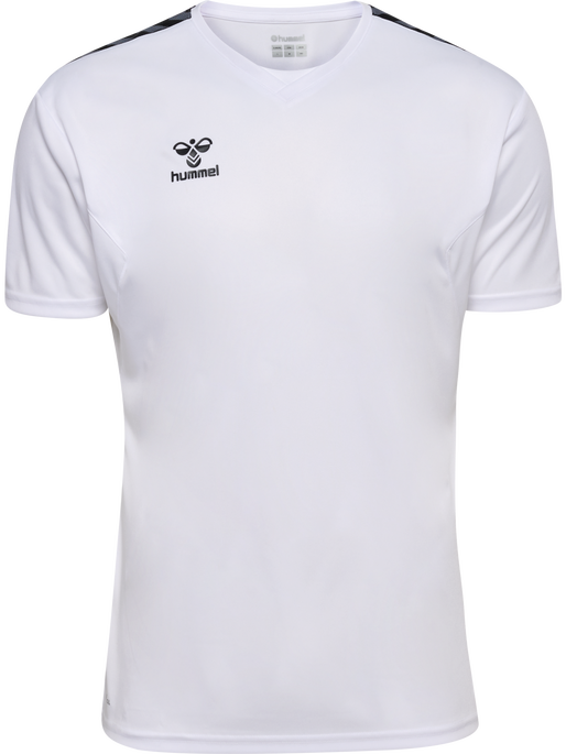 hmlAUTHENTIC PL JERSEY S/S, WHITE, packshot