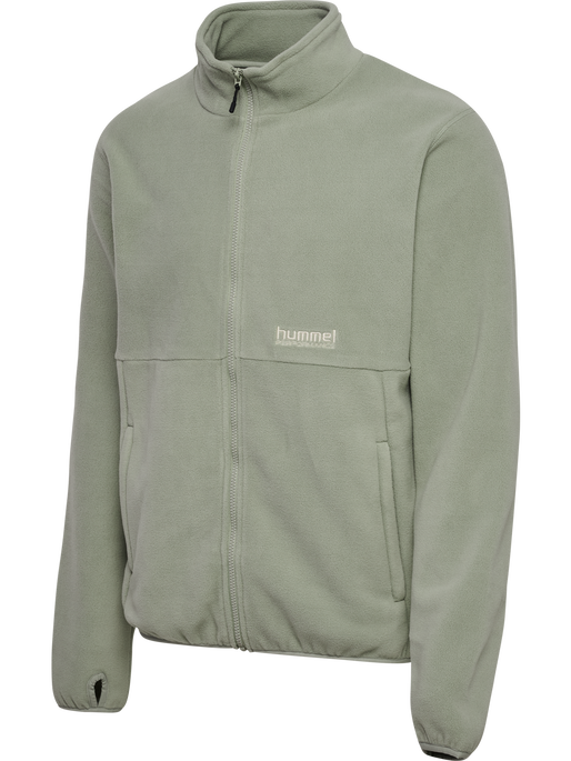 hmlPULSE FLEECE JACKET, SEAGRASS hmlPULSE FLEECE JACKET, SEAGRASS, packshot