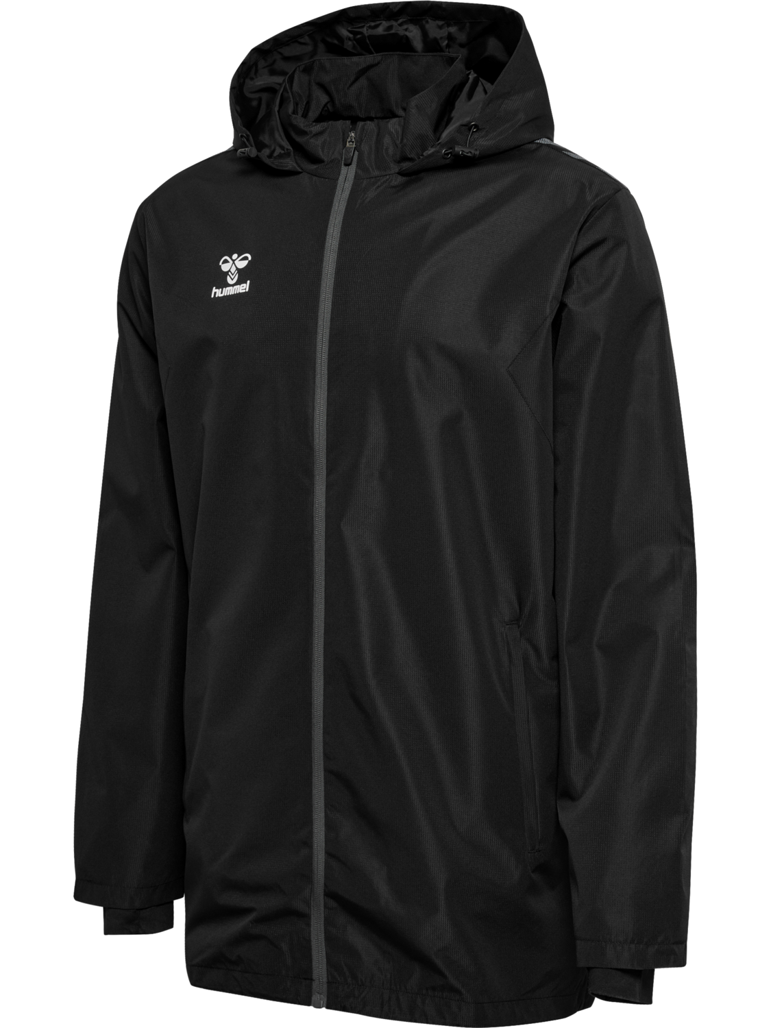 hmlAUTHENTIC ALL WEATHER JACKET, BLACK, packshot