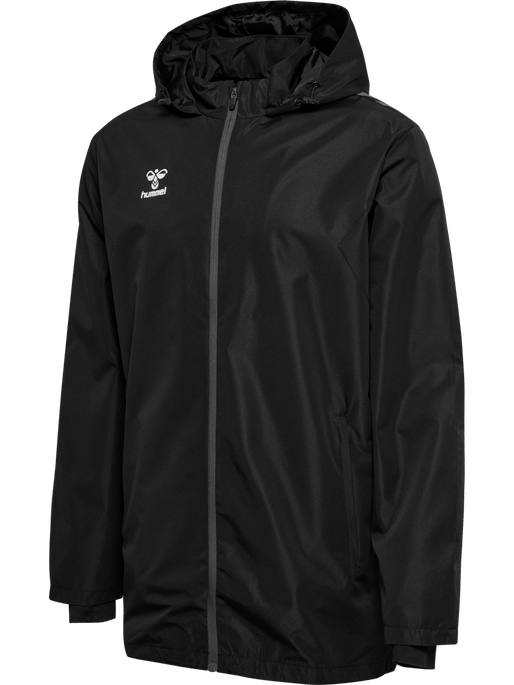 hmlAUTHENTIC ALL WEATHER JACKET, BLACK hmlAUTHENTIC ALL WEATHER JACKET, BLACK, packshot