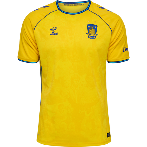 BIF 24/25 HOME JERSEY S/S, CYBER YELLOW BIF 24/25 HOME JERSEY S/S, CYBER YELLOW, packshot