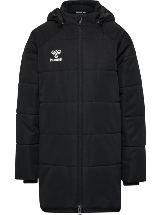 hmlLEAD 2.0 BENCH JACKET KIDS, BLACK, packshot