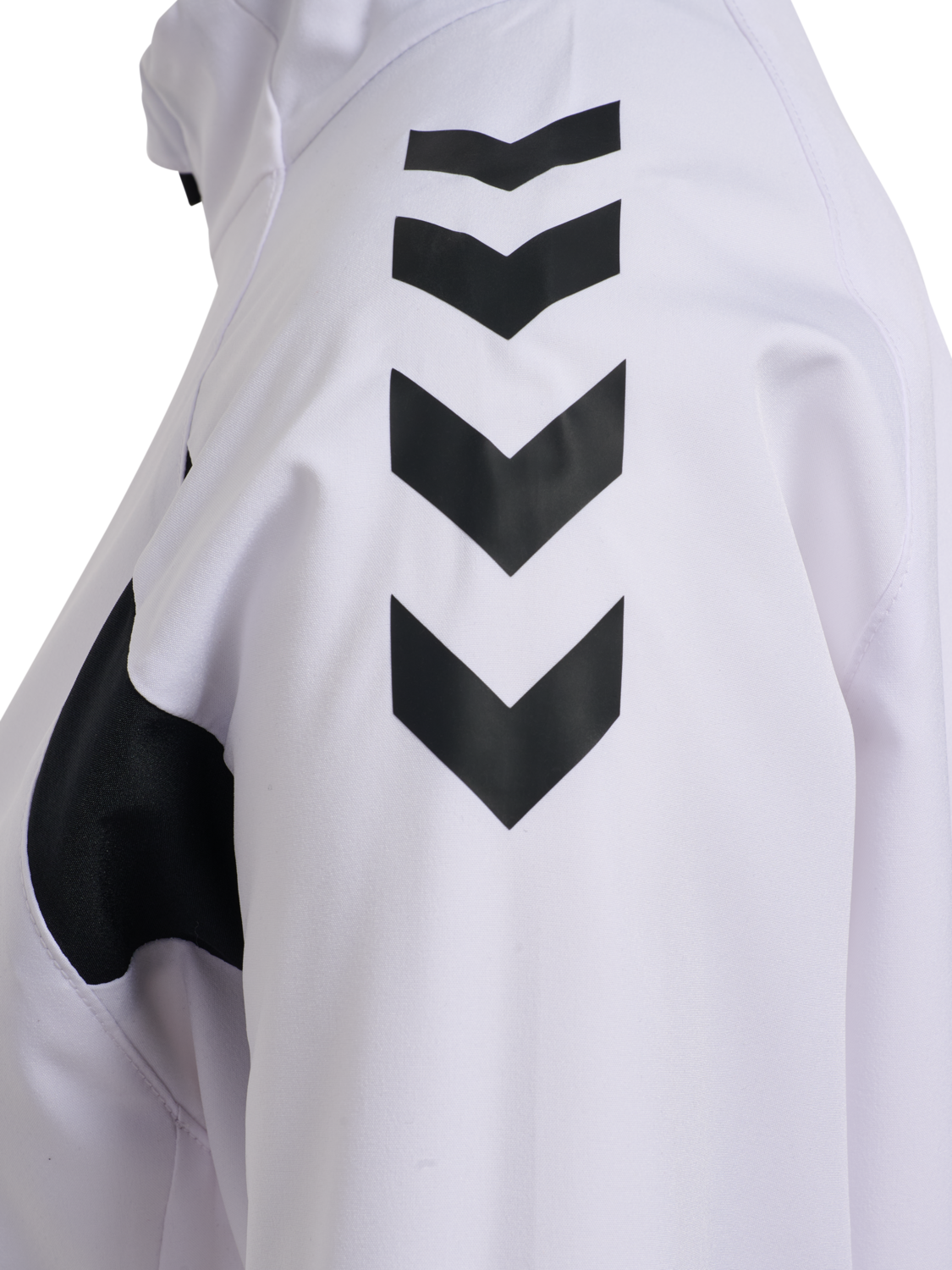 hmlCORE 2.0 WOVEN JACKET WOMAN, WHITE/BLACK, packshot