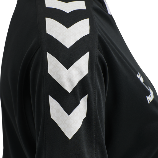 hmlCORE XK POLY JERSEY S/S WOMAN, BLACK hmlCORE XK POLY JERSEY S/S WOMAN, BLACK, packshot