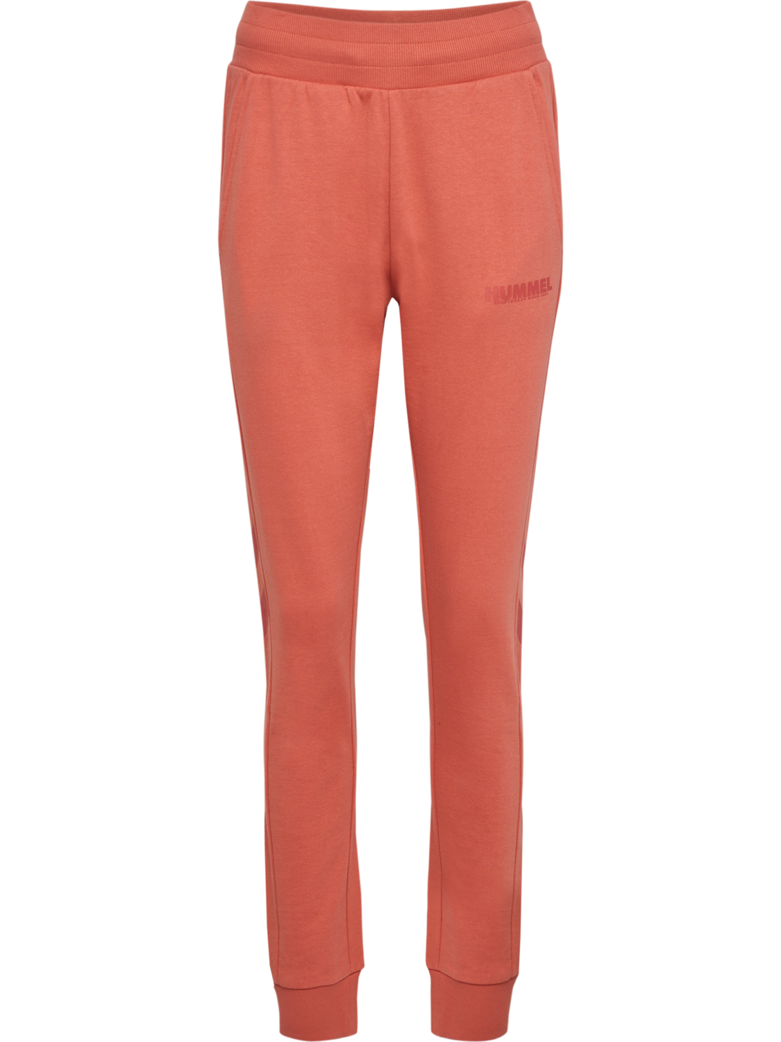 hmlLEGACY WOMAN TAPERED PANTS, APRICOT BRANDY, packshot