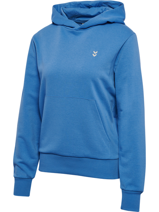 hmlPULSE W SWEAT HOODIE, RIVERSIDE, packshot