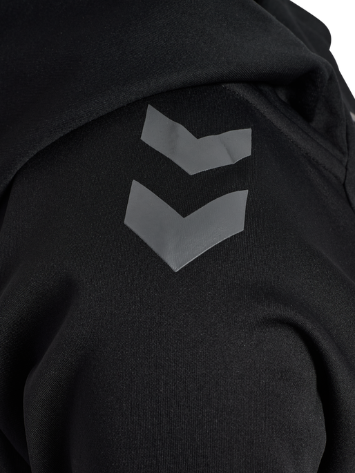 hmlCIMA 2.0 ZIP HOODIE WOMAN, BLACK, packshot