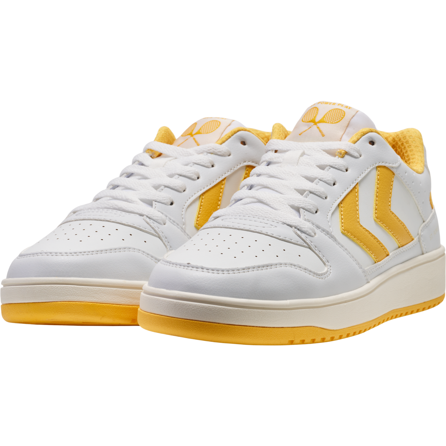 ST. POWER PLAY RT, WHITE/YELLOW, packshot