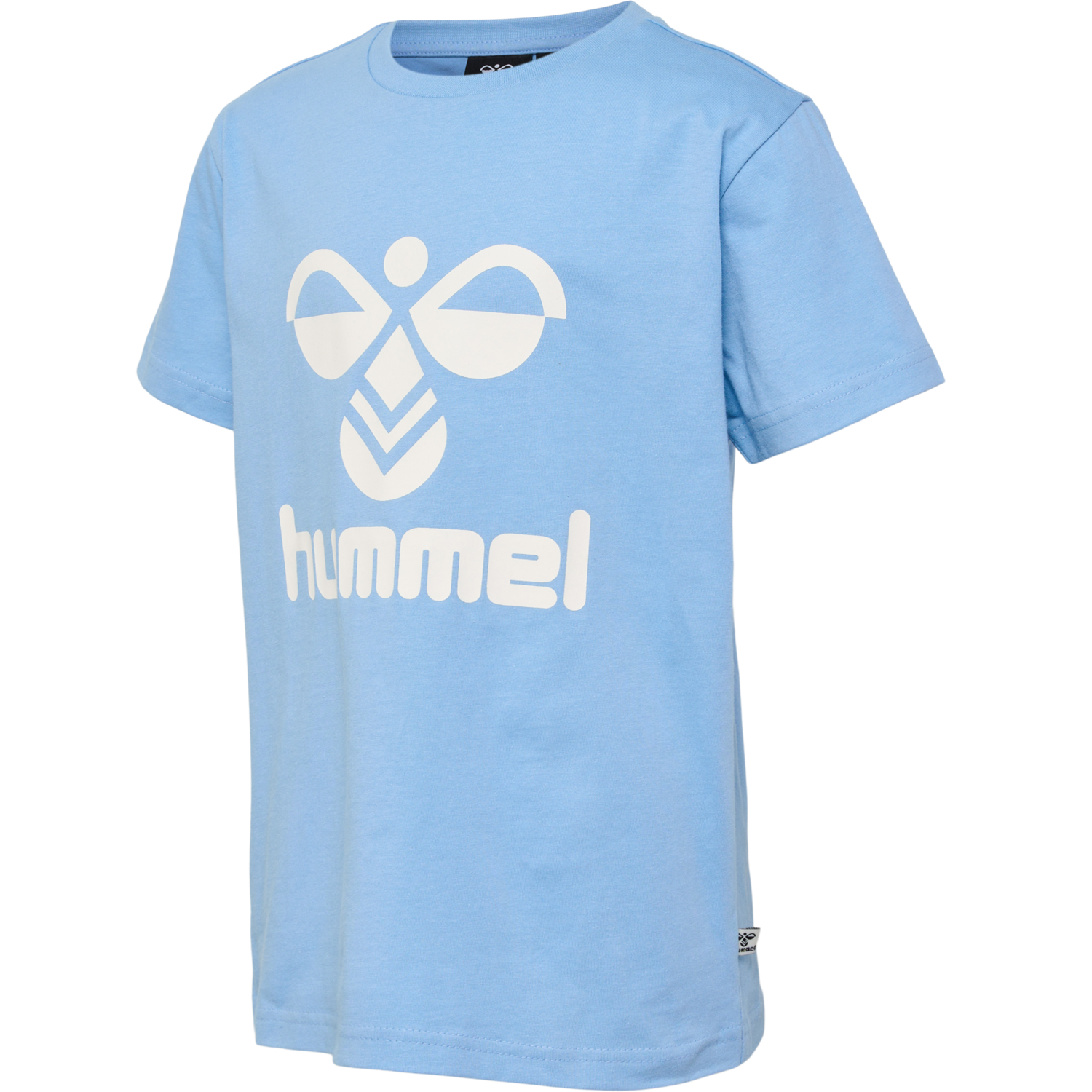 hmlTRES T-SHIRT S/S, DUSK BLUE, packshot