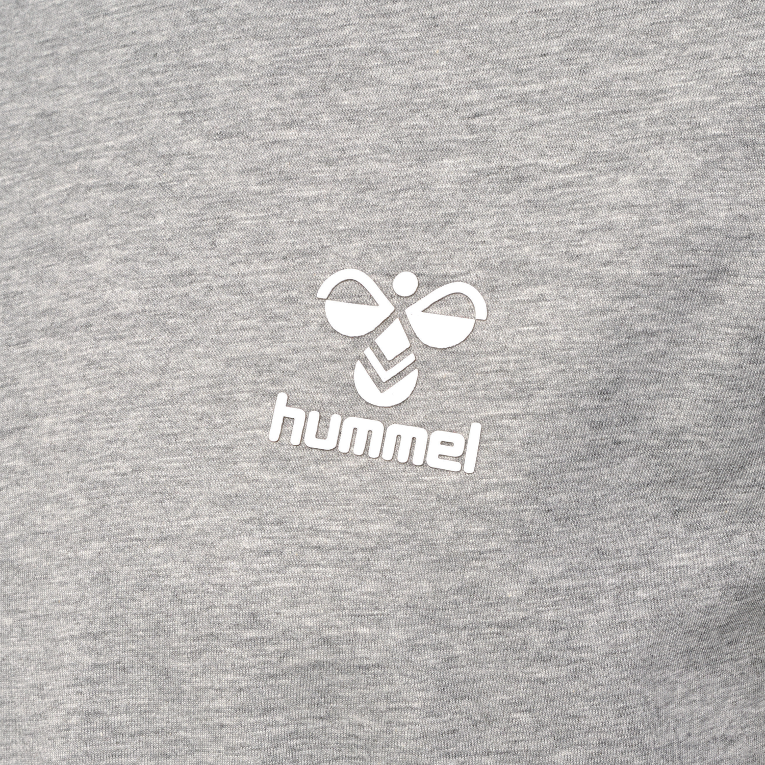 hmlICONS T-SHIRT, GREY MELANGE, packshot
