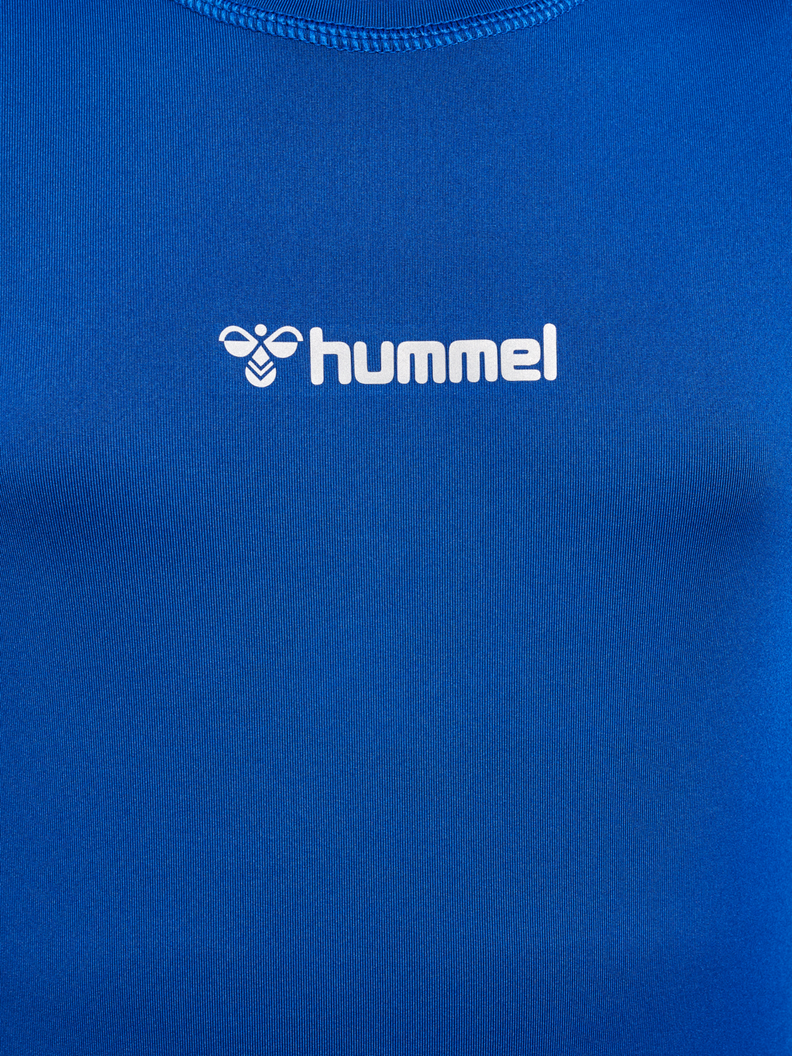 hmlBL PERFORMANCE TEE L/S KIDS, TRUE BLUE, packshot